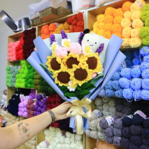 手作鉤織永生花藝工作坊