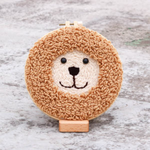 動物系俄羅斯刺繡戳戳毛線畫 - 獅子王 PN003-004