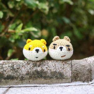 囂張歪嘴柴犬頭  DL001-025