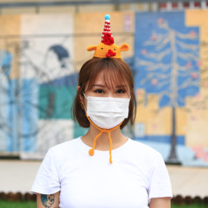 趣怪卡通造型派對帽子 - 小雞