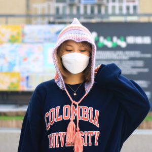 段染彩色兜帽 CC003-008