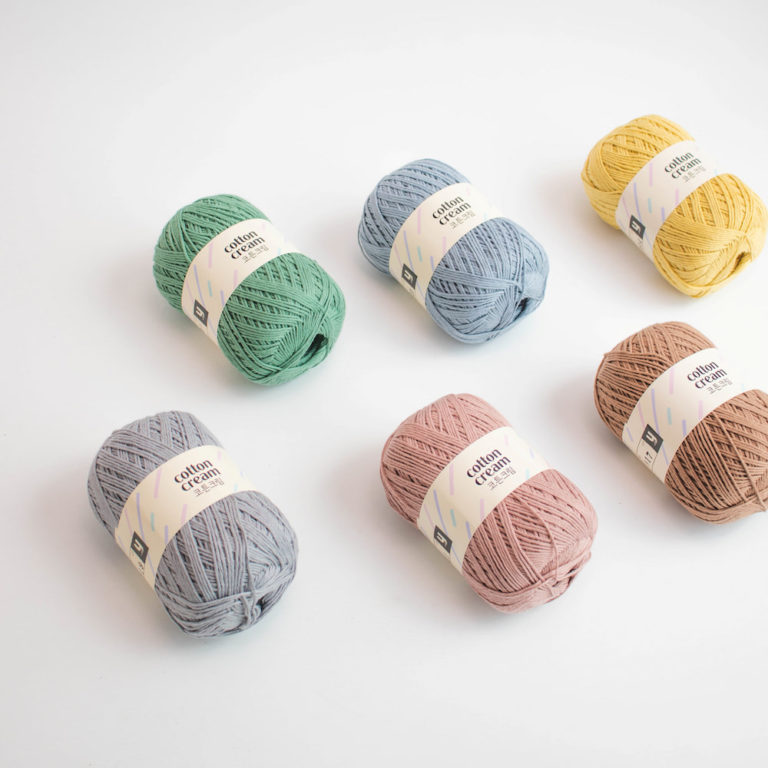YARN-A的純棉紗線Cotton Cream。