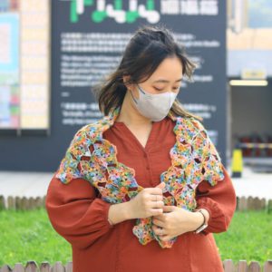 星星織片三角披肩 CC001-051