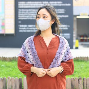 花瓣鏤空梯形披肩 CC001-053