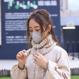 羅紋圍脖/毛線帽兩用 CC001-067
