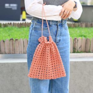 網格束口袋 SB003-030