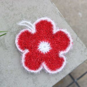 北歐花朵鉤織洗碗布 HW002-034